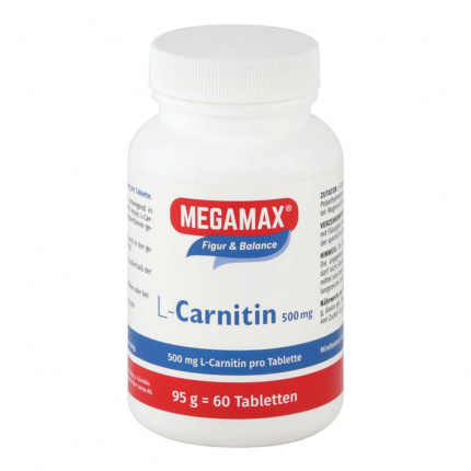 Compresse masticabili L-Carnipure 500mg 60 pz  ( L-Carnipure 500mg Kautabletten  60 stk )