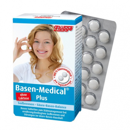 Compresse base Flügge Base-Medical Plus 120 pz  (  Flügge Basen-Medical Plus Basen-Tabletten  120 stk )