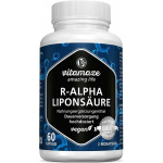 Acido R-alfa lipoico 200 mg ad alto dosaggio vegano 60 capsule