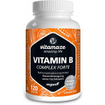 Complesso di vitamina B ad alto dosaggio vegano 120 compresse