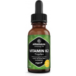 Gocce ad alto dosaggio di vitamina K2 MK7 vegan 50 ml