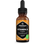 Gocce di vitamina A 500 ug ad alto dosaggio vegan 50 ml