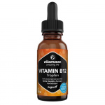 Vitamina B12 100ug gocce ad alto dosaggio vegane 50 ml (Vitamin B12 100ug hochdosiert Tropfen vegan 50 ml)