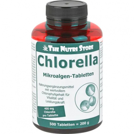 Clorella 400 mg  500 pz  (  Chlorella 400mg  500 stk  )
