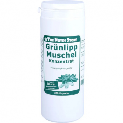 Concentrato di cozze verdi 500 mg 300 pz  ( Grünlipp Muschel 500 mg Konzentrat  300 stk )