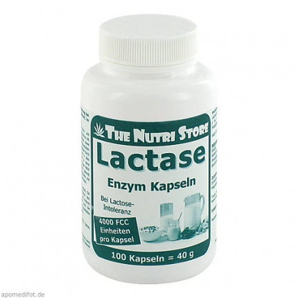 Enzima lattasi 4000 FCC  100 pz  (  Lactase 4000 FCC Enzym  100 stk )