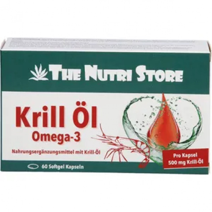 Olio di krill 500 mg 60 pz  ( Krill Öl 500mg  60 stk )