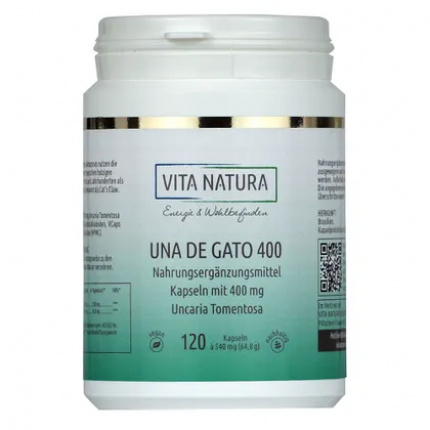Una de Gato capsule da 400 mg  120 pz  ( Una de Gato 400mg Kapseln  120 stk )