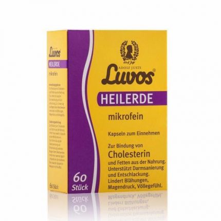 LUVOS HEILERDE mikrofein 60 capsule argilla curativa