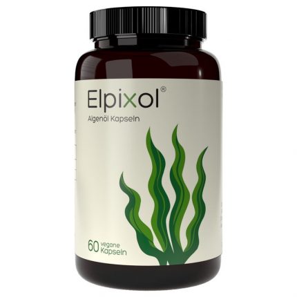 Capsule di olio di alghe 1.000 mg Omega-3 vegano Elpixol 60 pezzi